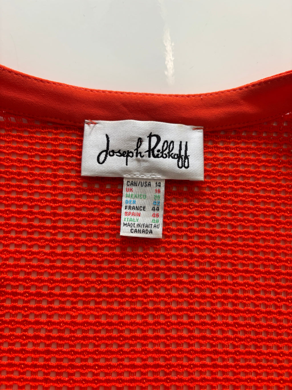 Joseph Ribkoff Style 162489 Open Knit Cardigan Jacket