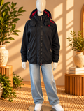 Superdry Original Windcheater Jacket – Black & Red – XL