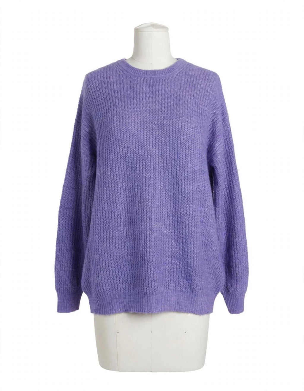 Avenue Lilac Purple Chunky Knit Jumper – Size M
