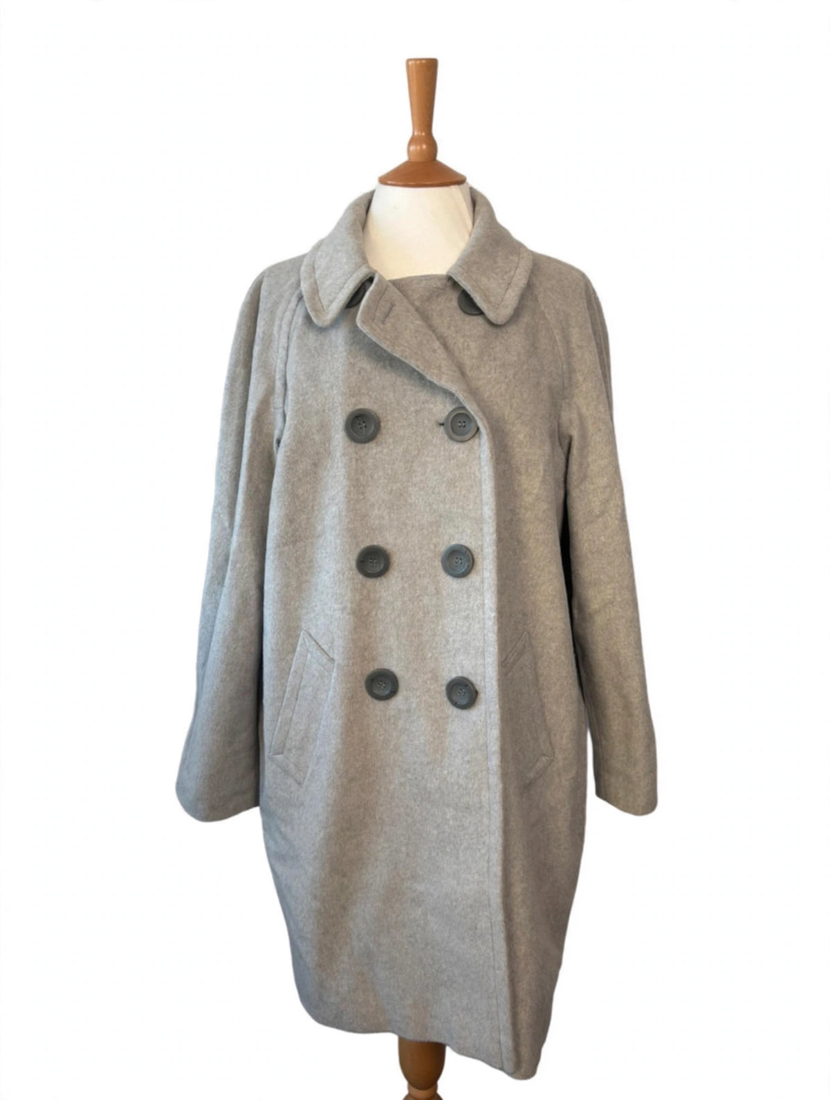 Cotswold Collections Wool & Cashmere Longline Coat – UK 14