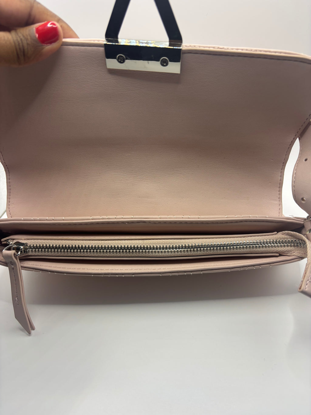 Mario Valentino SPA - Avaline Blush Pink Quilted Shoulder Bag - Authentic Designer