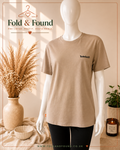 Timberland Organic Cotton Logo T-Shirt – Beige – Size L