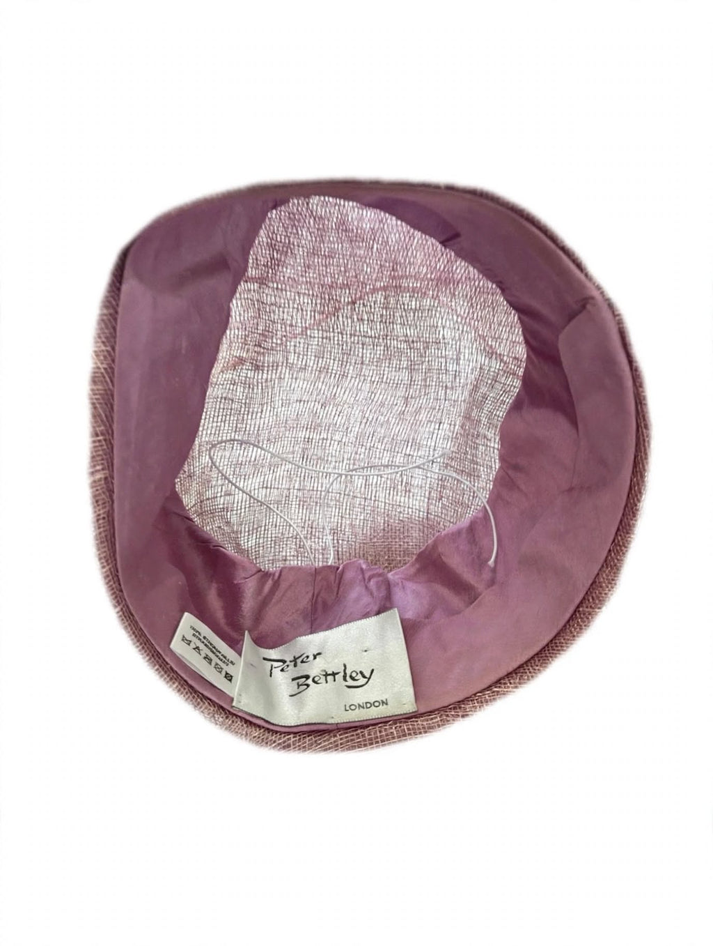 Peter Bettley London Blush Pink Wide Brim Occasion Hat – Wedding & Races