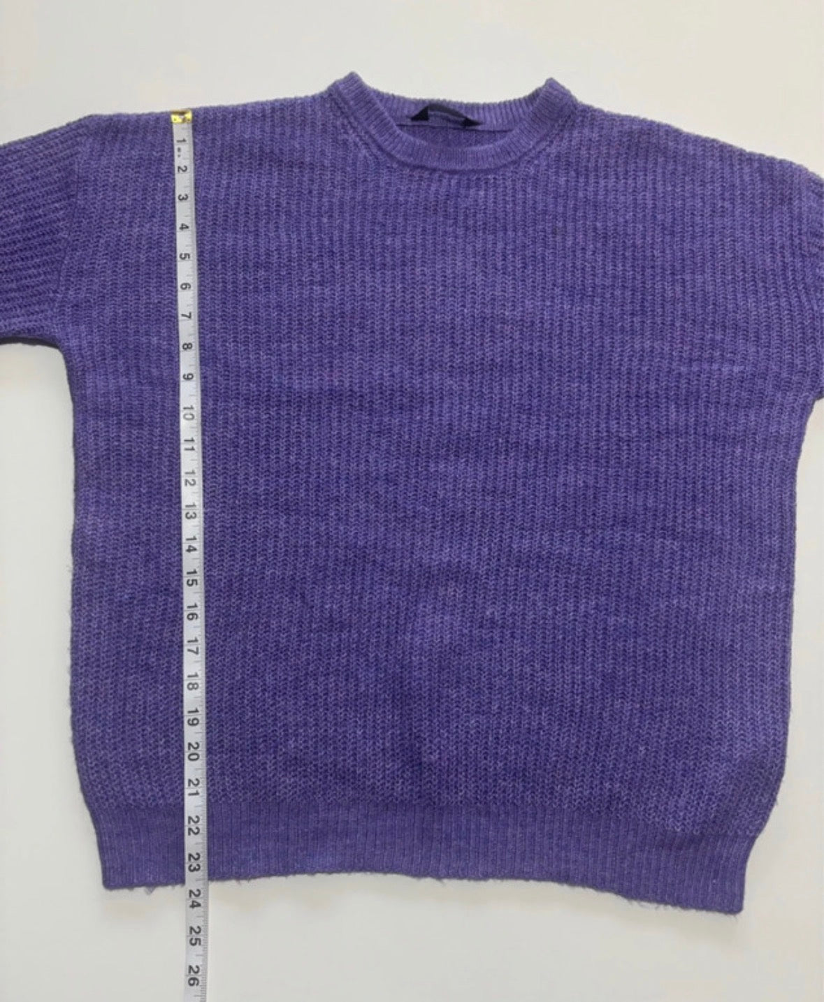 Avenue Lilac Purple Chunky Knit Jumper – Size M