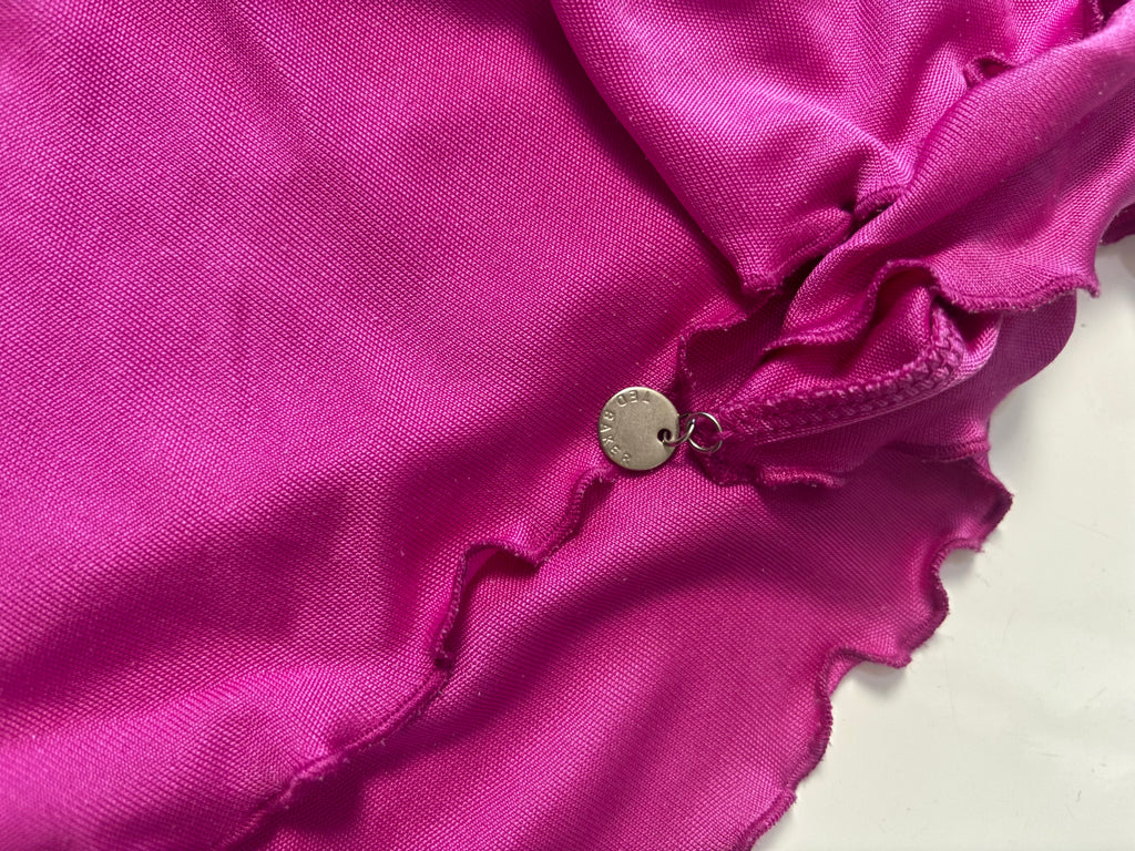 Ted Baker London 100% Silk Pink Embellished Dress – Size 3 (UK 12)
