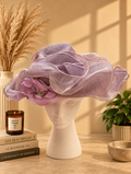 Peter Bettley London Blush Pink Wide Brim Occasion Hat – Wedding & Races