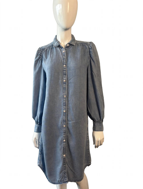 AllSaints Ella Denim Shirt Dress – Medium