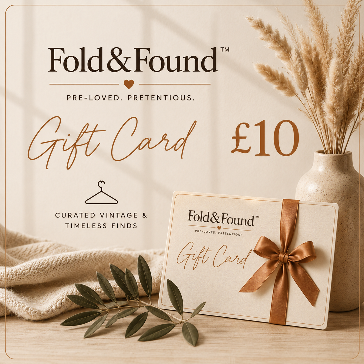 Fold & Found Gift Card