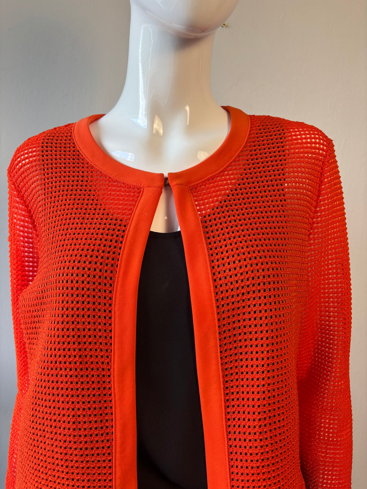 Joseph Ribkoff Style 162489 Open Knit Cardigan Jacket