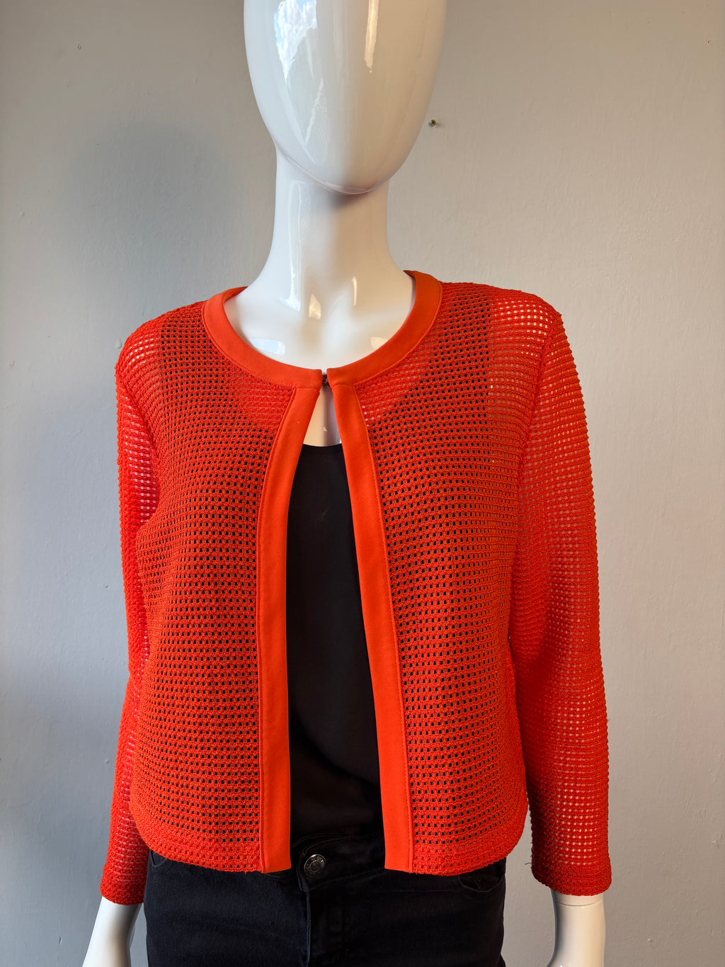 Joseph Ribkoff Style 162489 Open Knit Cardigan Jacket