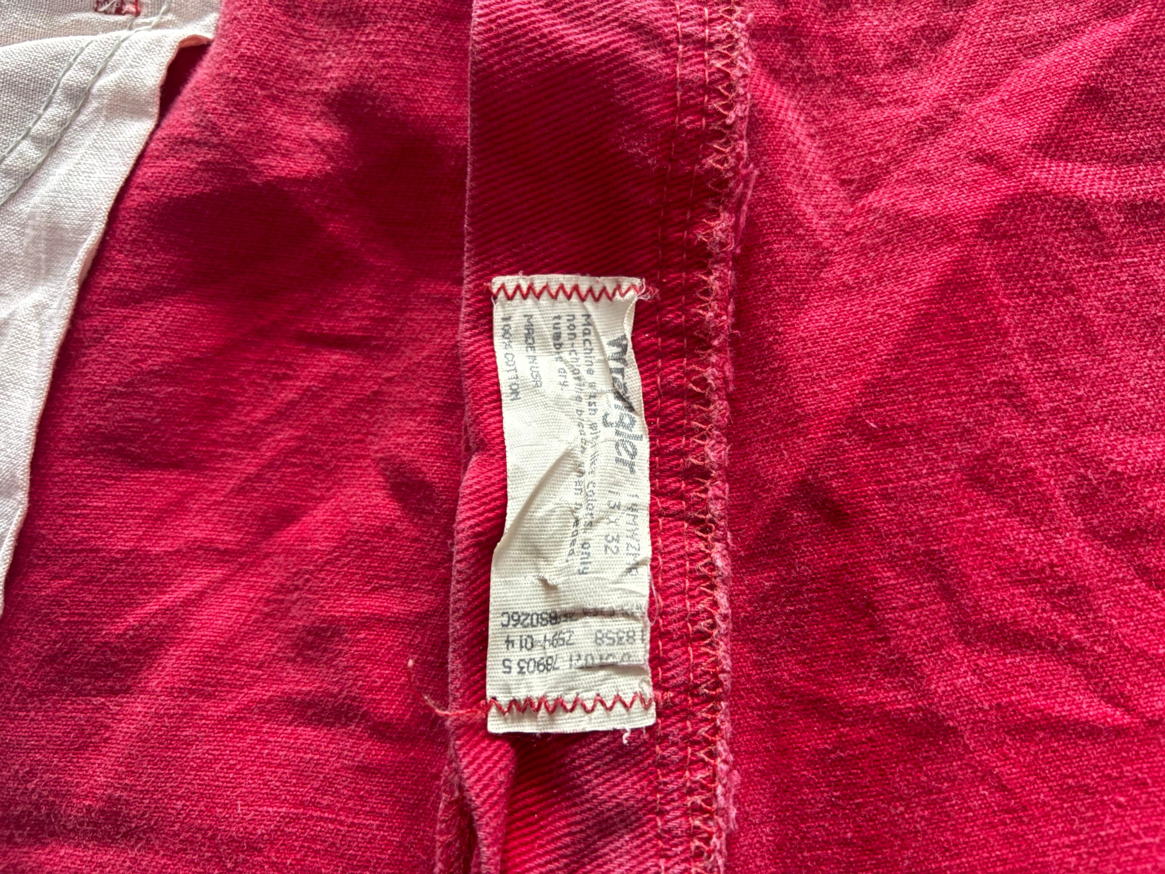 Vintage Wrangler Red Corduroy Jeans – High Waisted USA Made (W33 L32)