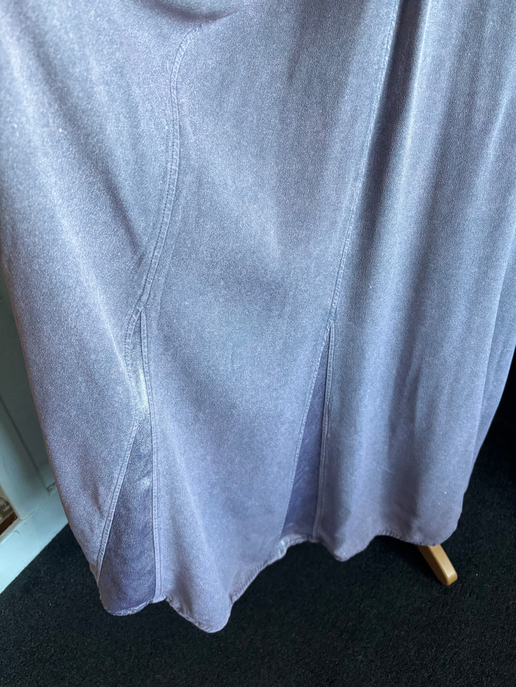 Vintage Lilac Co-Ord Dress & Jacket Set – Romantic Maxi Dress & Bolero UK 10–12
