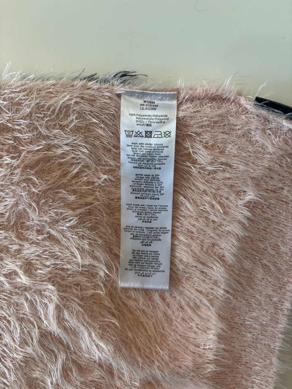 Little Marc Jacobs Pink Swan Fluffy Jumper Dress | Age 12