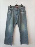 Lee Straight Leg Jeans – Faded Blue (W34 L30)