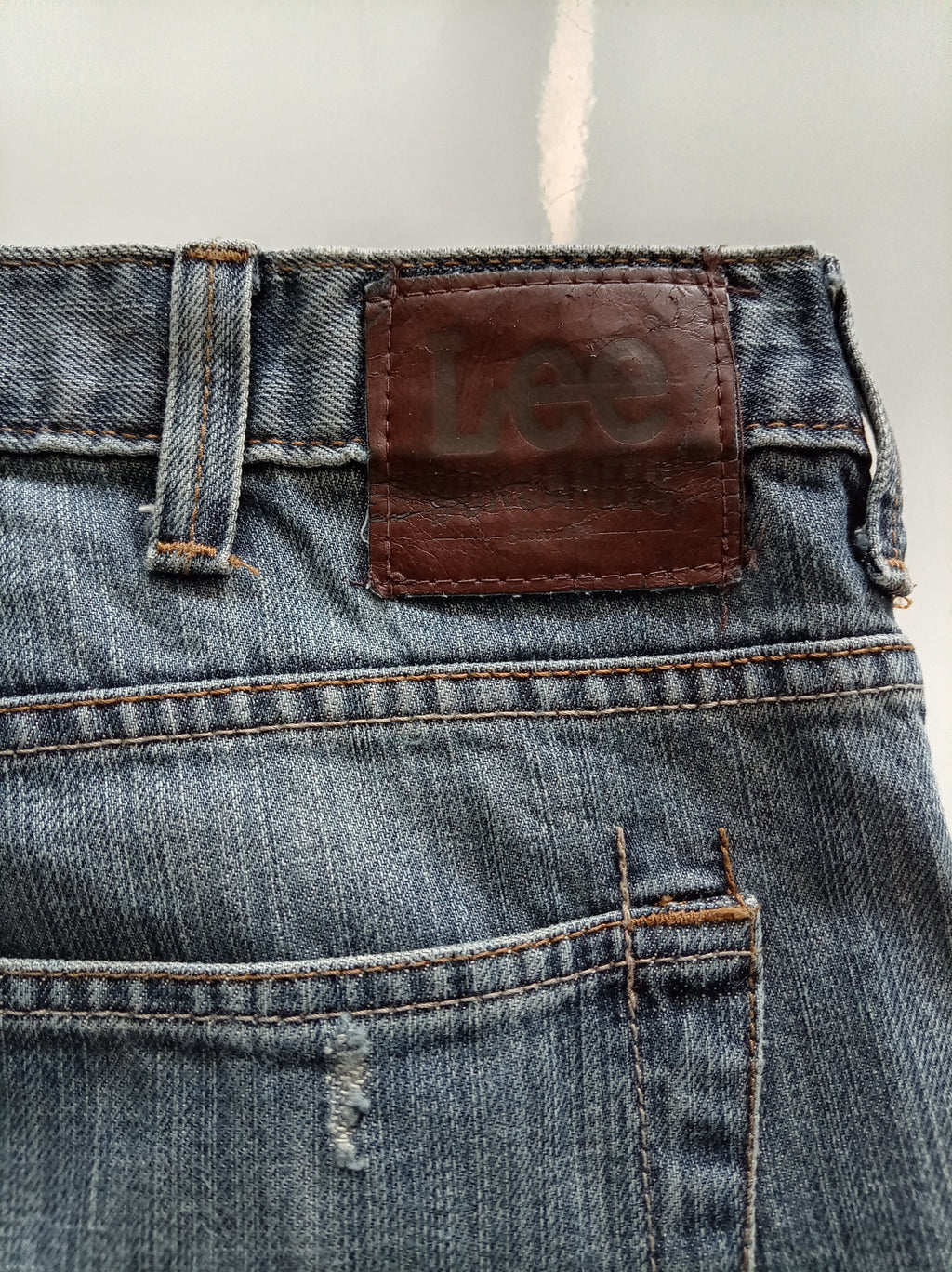 Lee Straight Leg Jeans – Faded Blue (W34 L30)