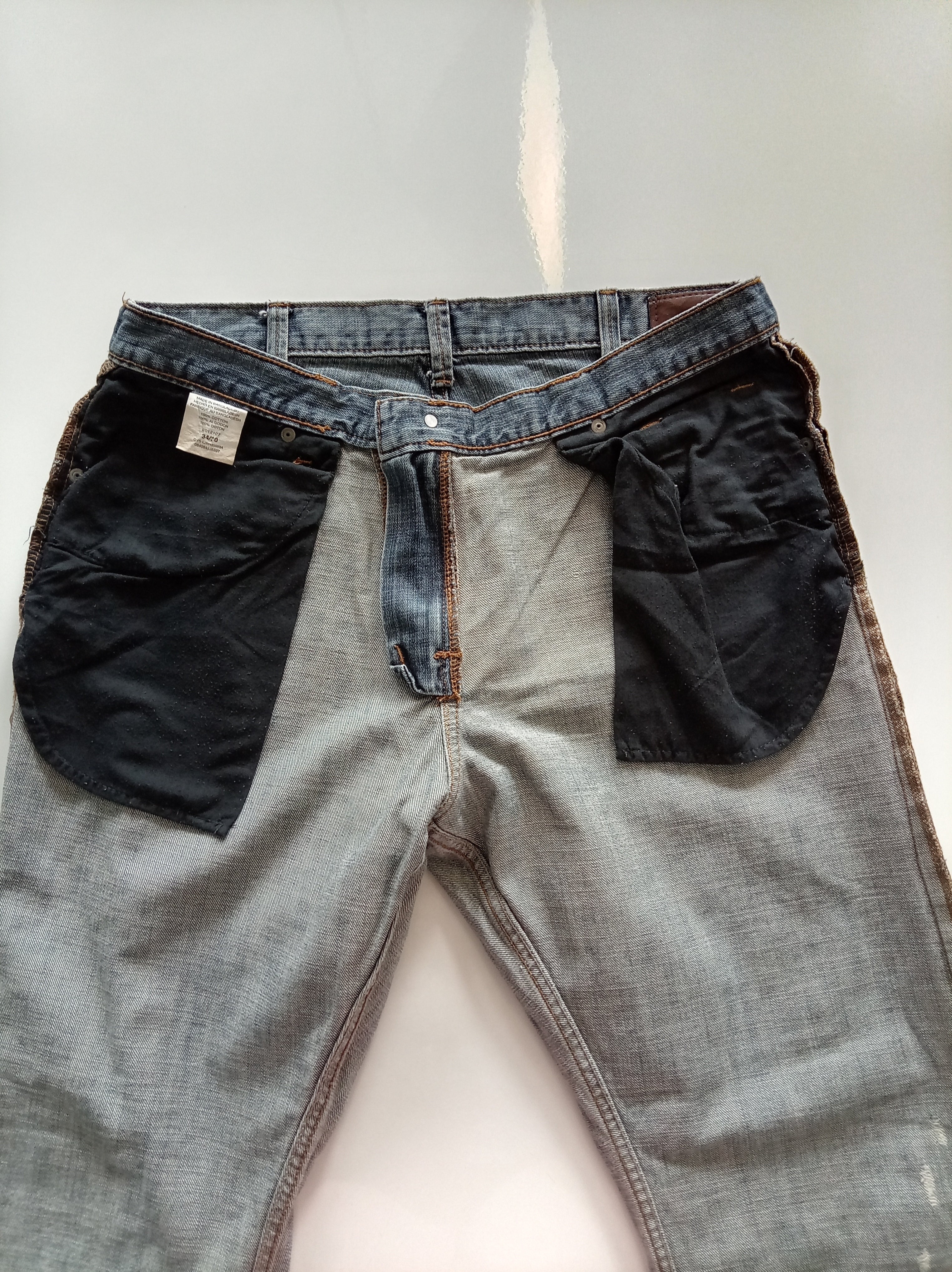Lee Straight Leg Jeans – Faded Blue (W34 L30)