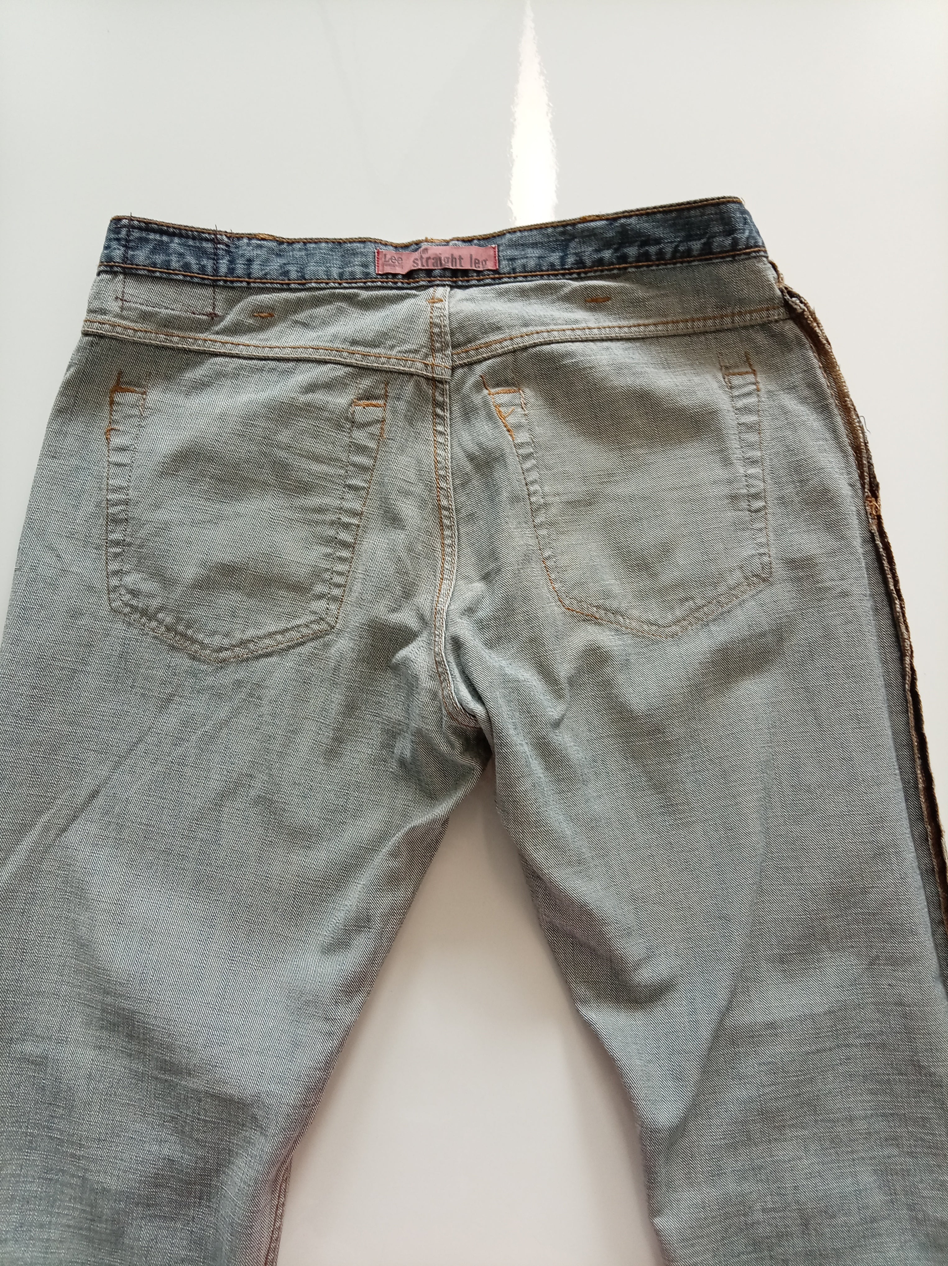 Lee Straight Leg Jeans – Faded Blue (W34 L30)