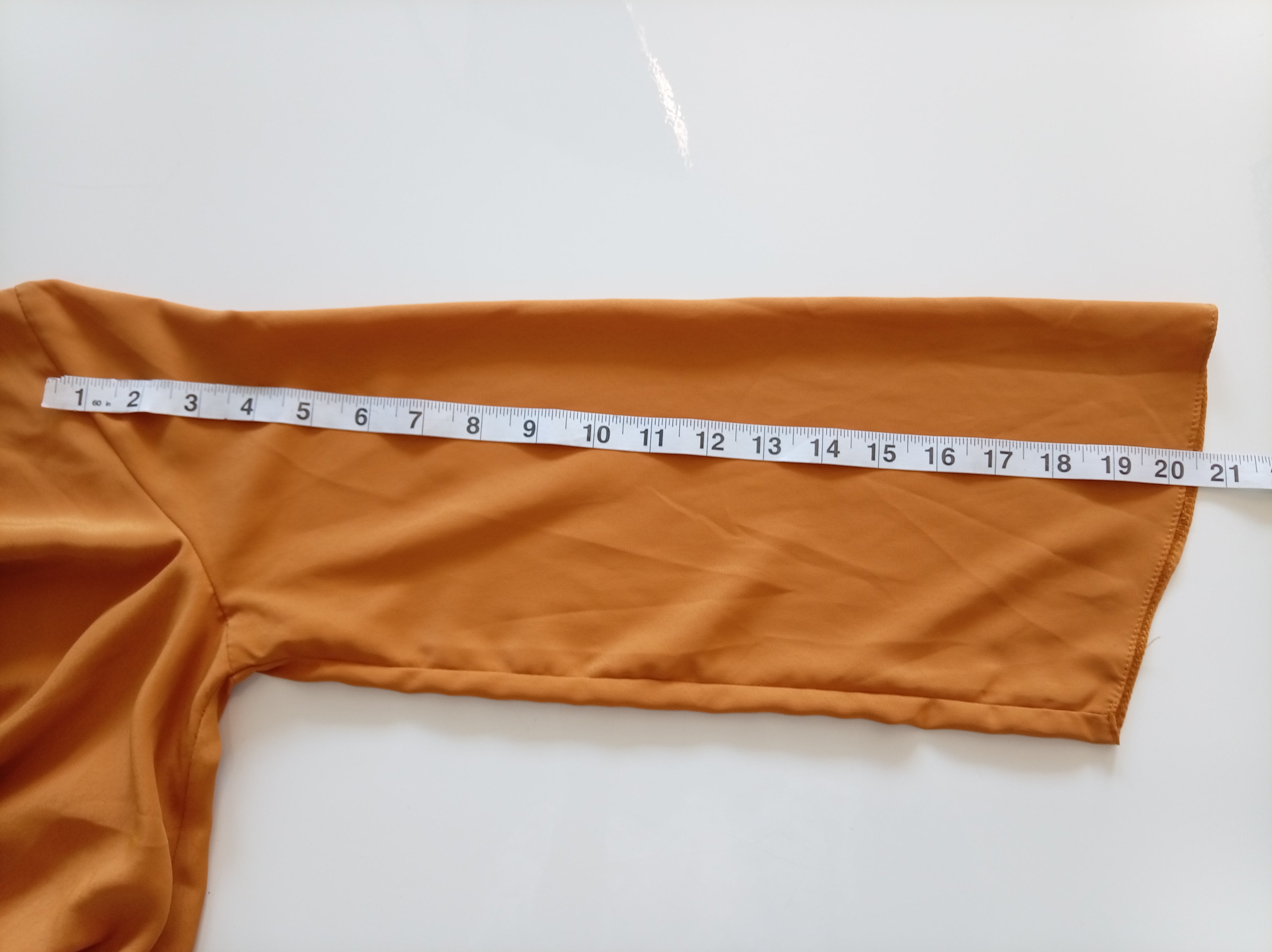 Topshop Rust Orange Tie Front Mini Dress – UK 8