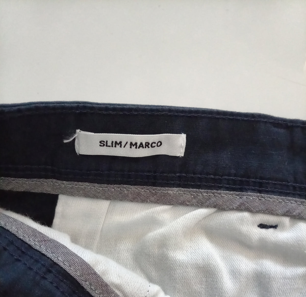 Jack & Jones Marco Men’s Navy Chino Trousers W50 L32 BNWT