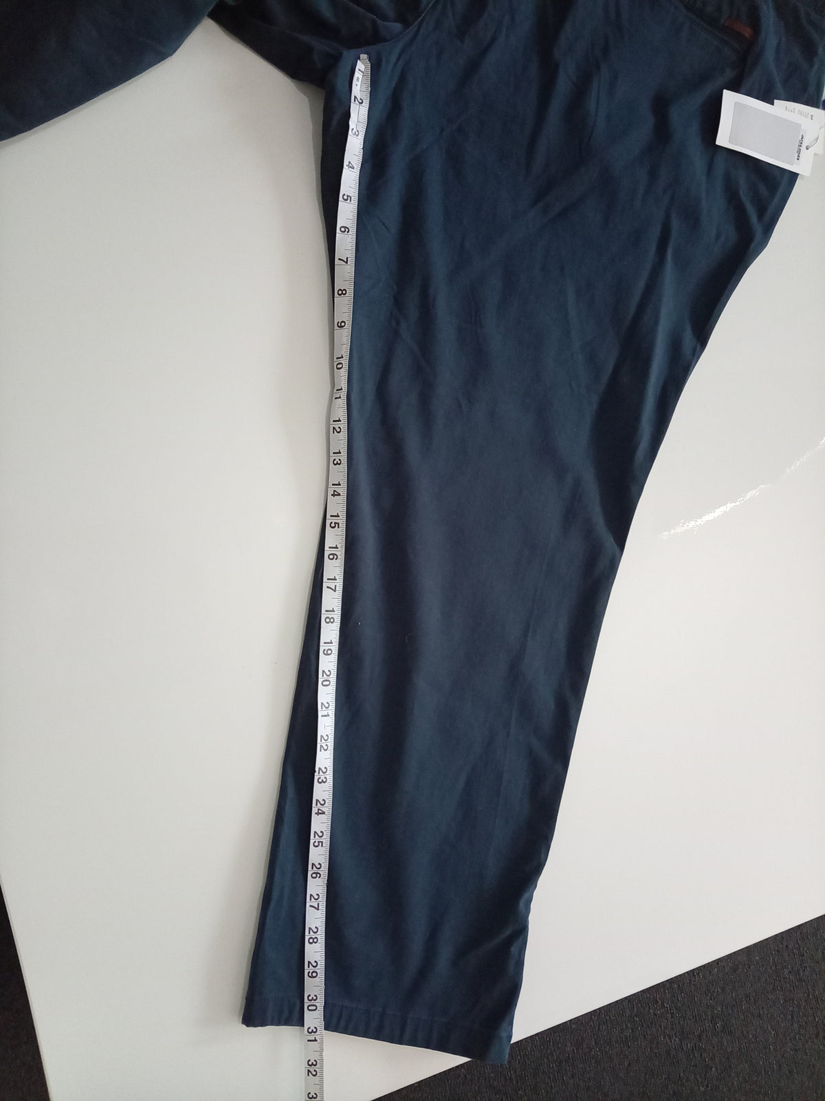 Jack & Jones Marco Men’s Navy Chino Trousers W50 L32 BNWT