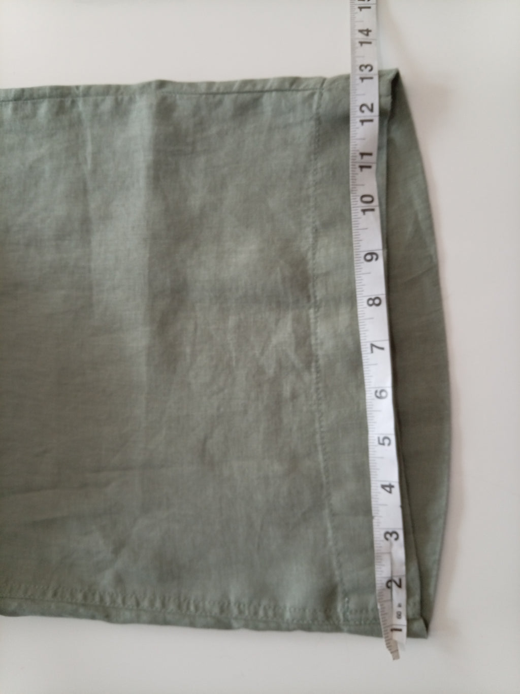 Monsoon 100% Linen Wide Leg Trousers Khaki Green XXL BNWT