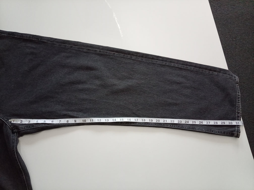 Jack & Jones Jeans Intelligence Washed Black Loose Fit Jeans W36 L32