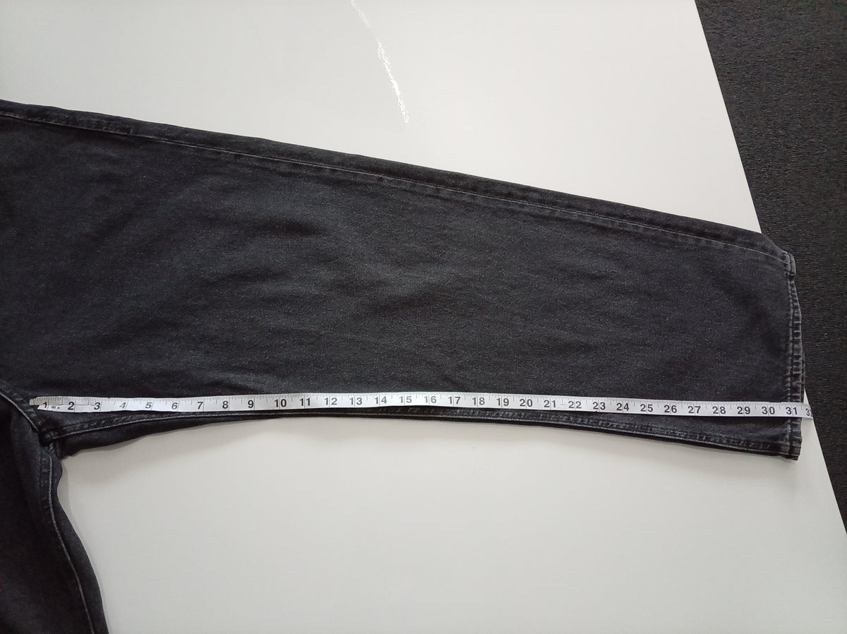Jack & Jones Jeans Intelligence Washed Black Loose Fit Jeans W36 L32