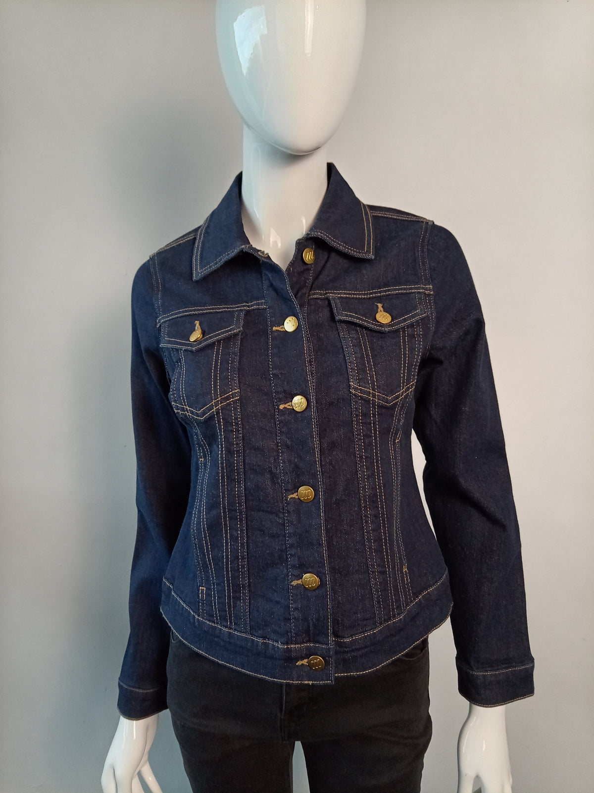 Monsoon Eco Denim Indigo Jacket – BNWT – UK 8