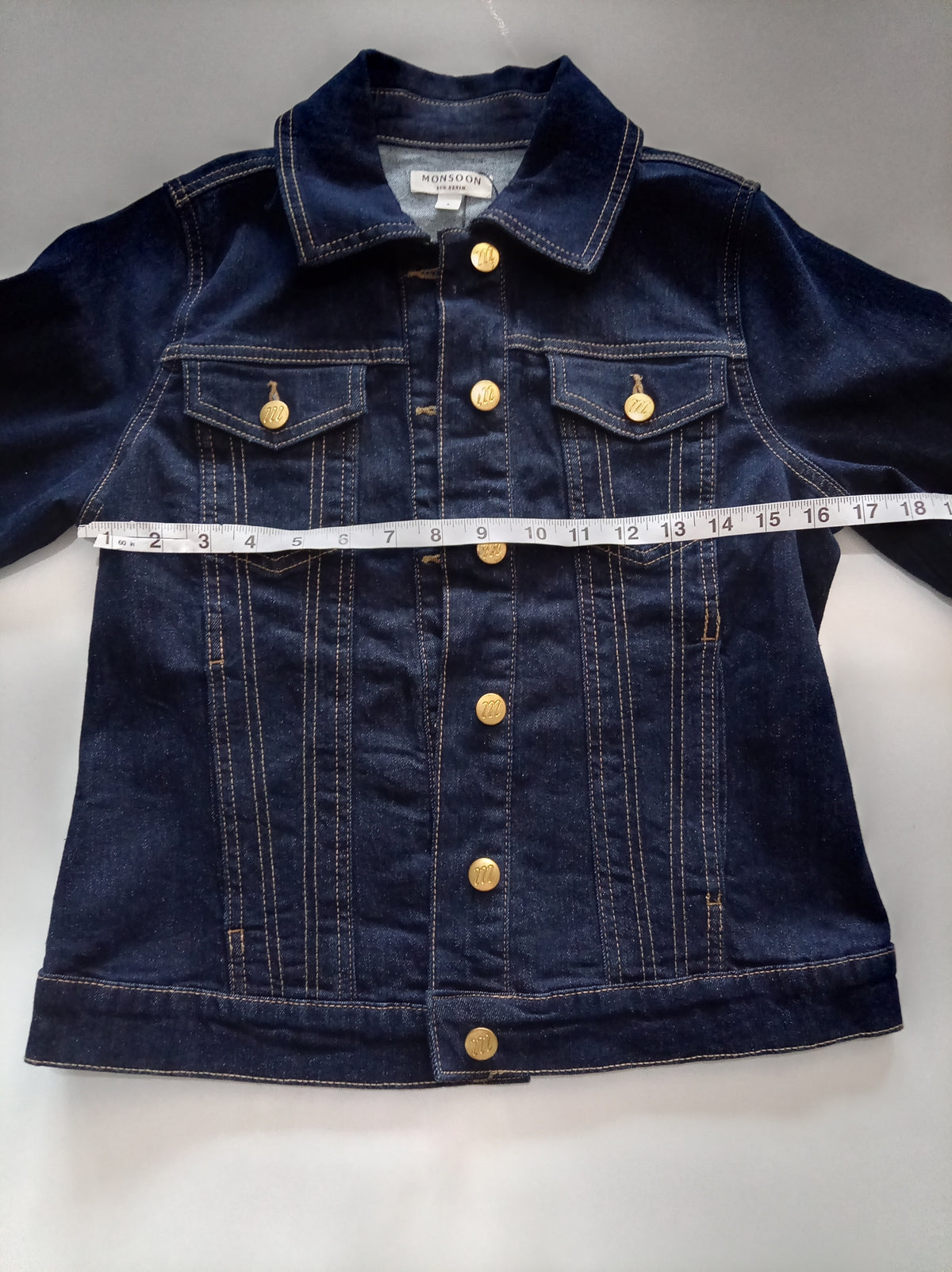 Monsoon Eco Denim Indigo Jacket – BNWT – UK 8