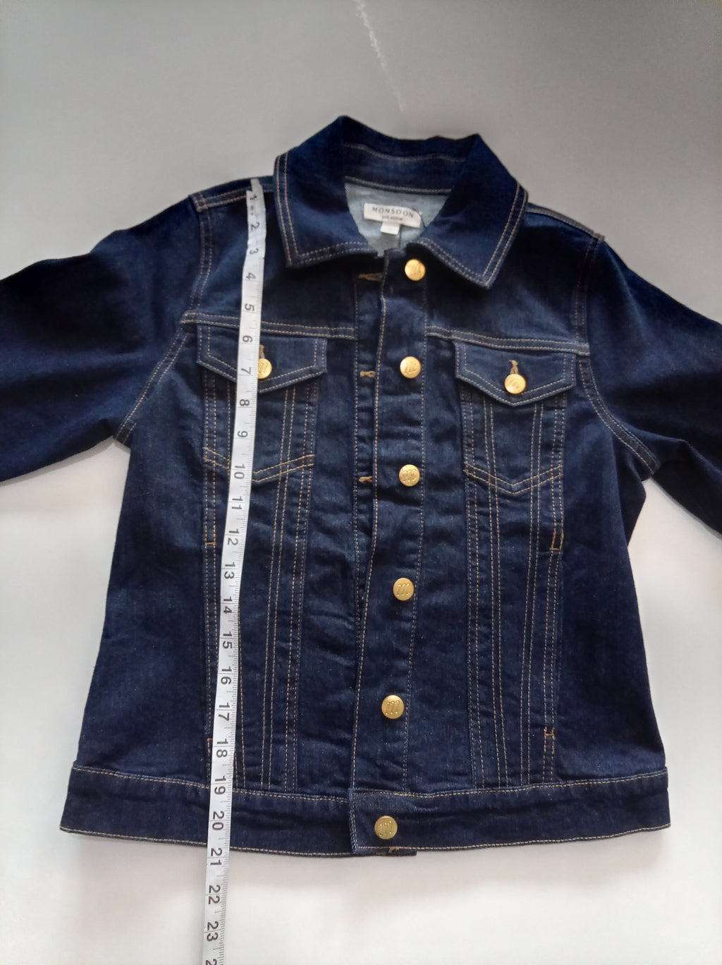 Monsoon Eco Denim Indigo Jacket – BNWT – UK 8