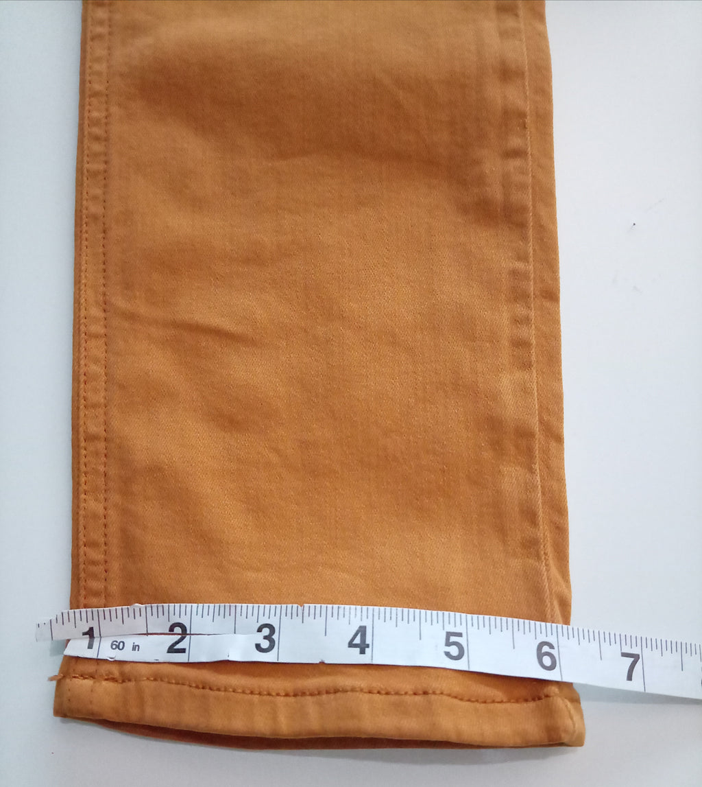 Zara Z1975 Denim Ochre Skinny Jeans UK 10