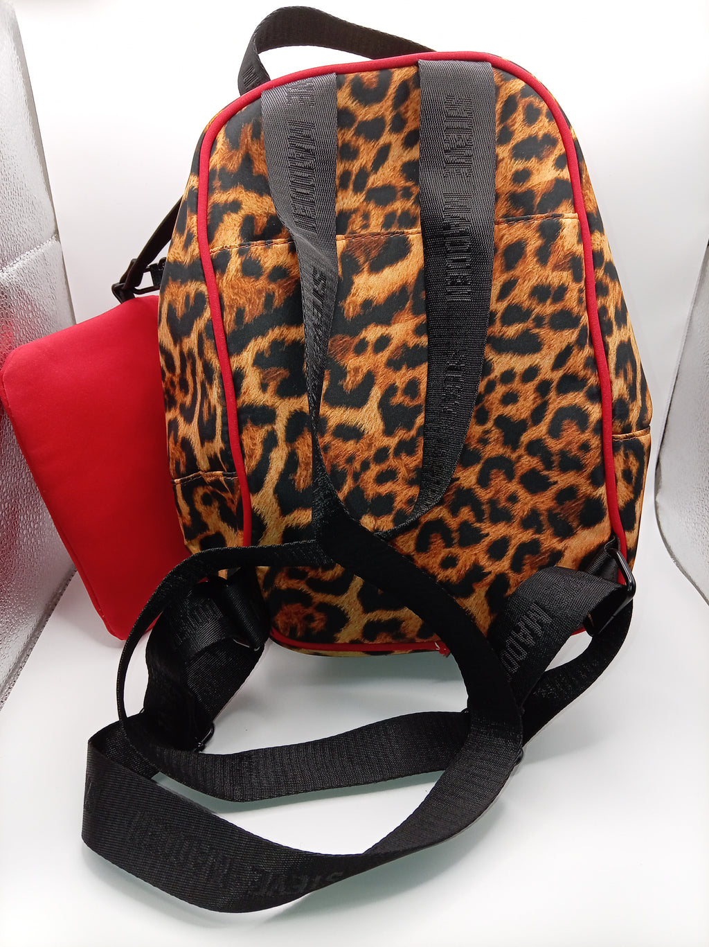 Steve Madden Leopard Print Backpack & Detachable Pouch – New Without Tags
