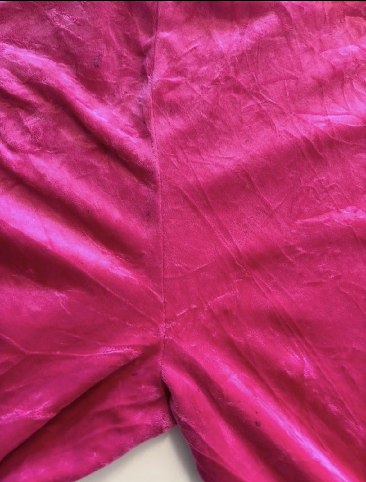 Juicy Couture Hot Pink Velour Rhinestone Trousers – Size M