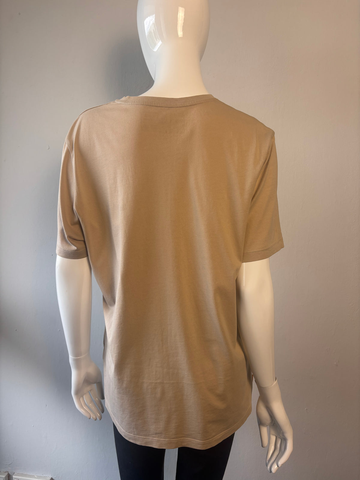 Timberland Organic Cotton Logo T-Shirt – Beige – Size L