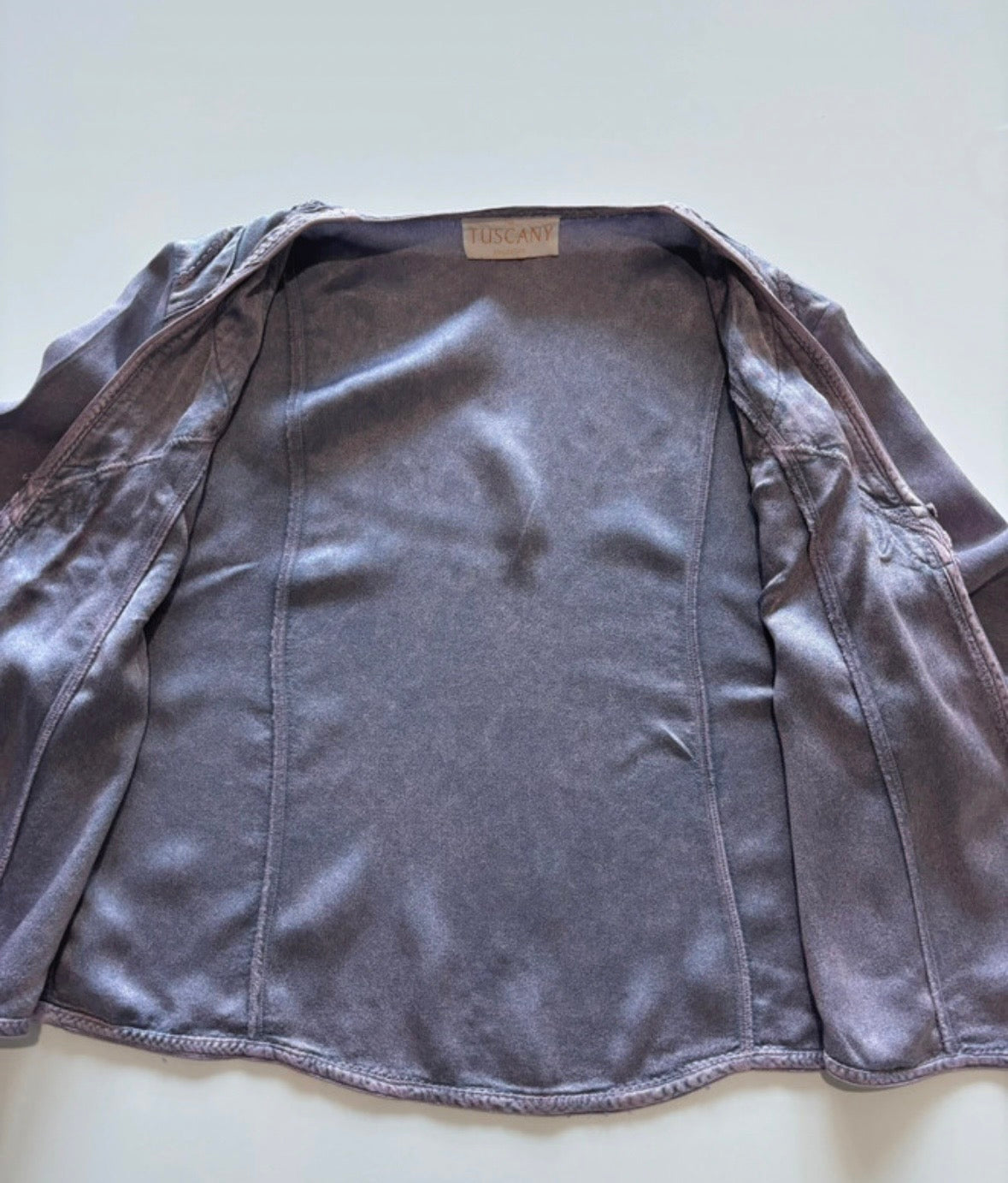 Vintage Tuscany Collection Lilac Maxi Dress & Bolero Jacket Co-Ord