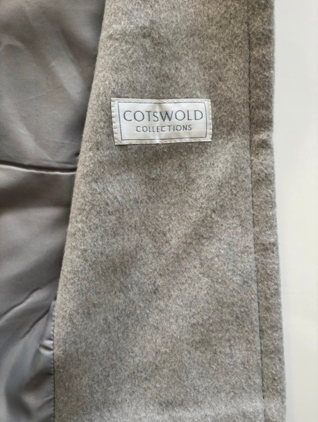 Cotswold Collections Wool & Cashmere Longline Coat – UK 14