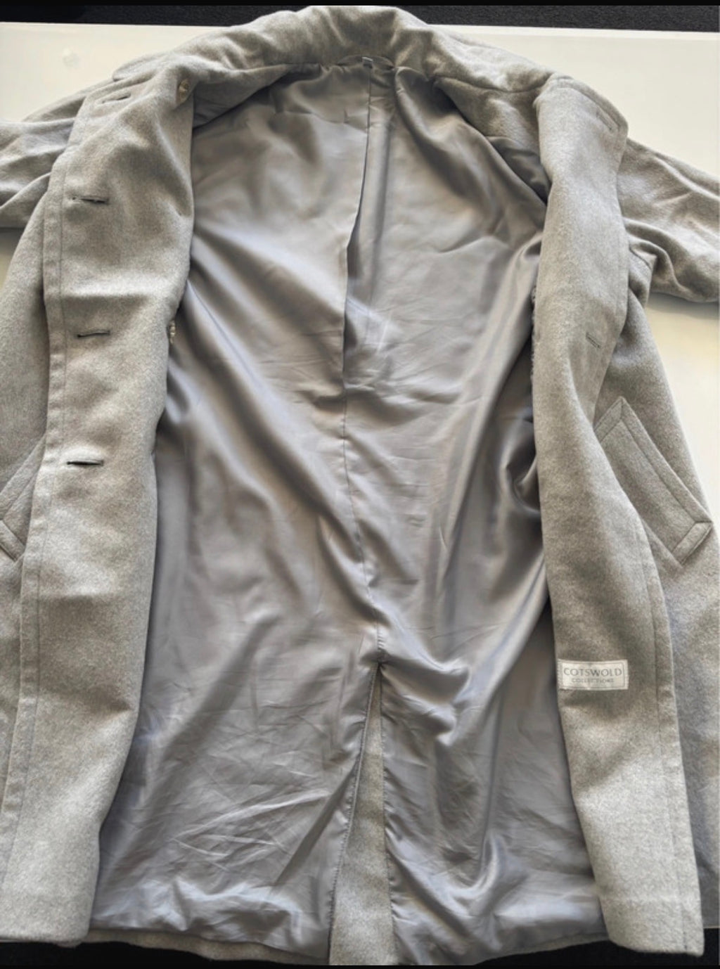 Cotswold Collections Wool & Cashmere Longline Coat – UK 14