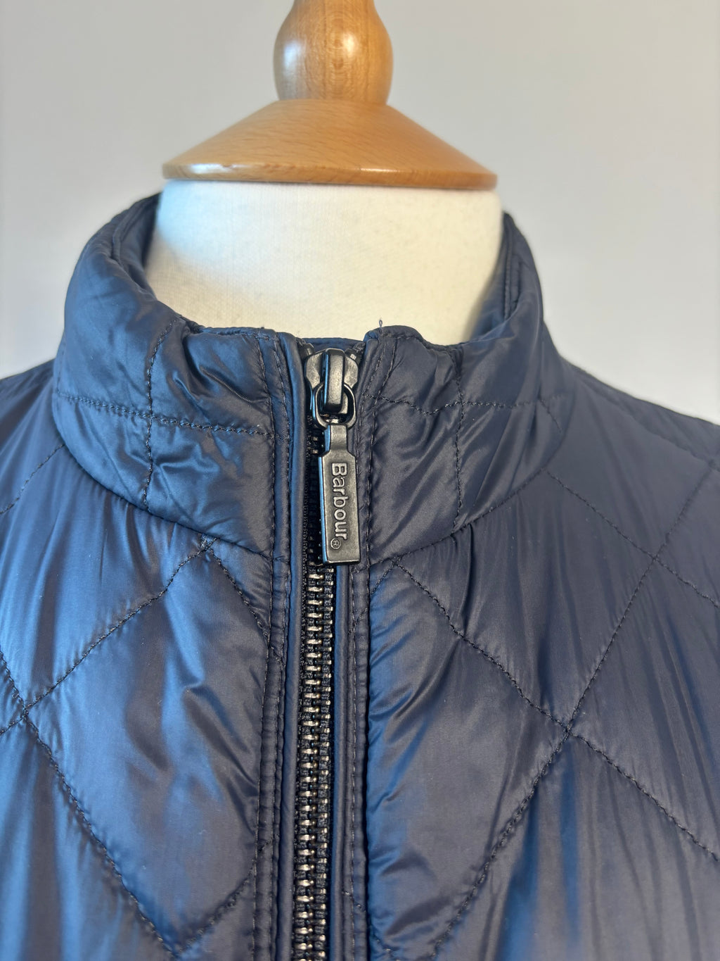 Barbour Lorne Quilted Jacket – Navy (UK 16)
