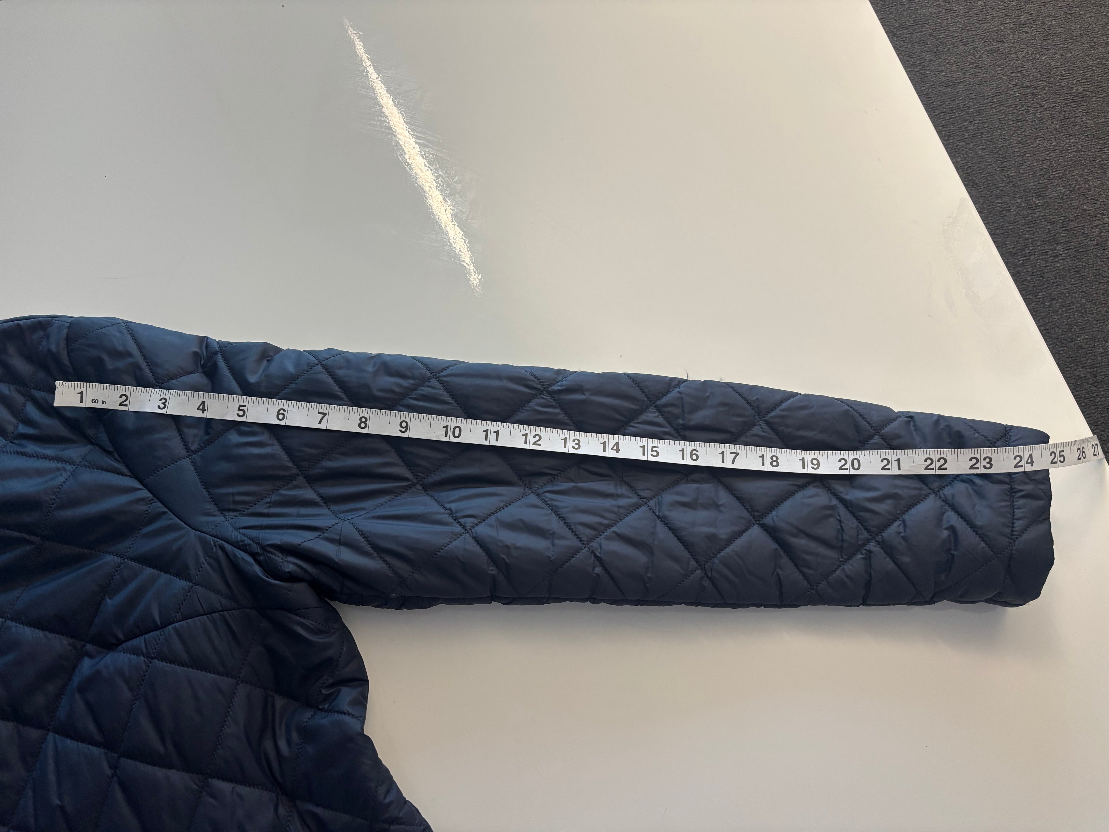 Barbour Lorne Quilted Jacket – Navy (UK 16)