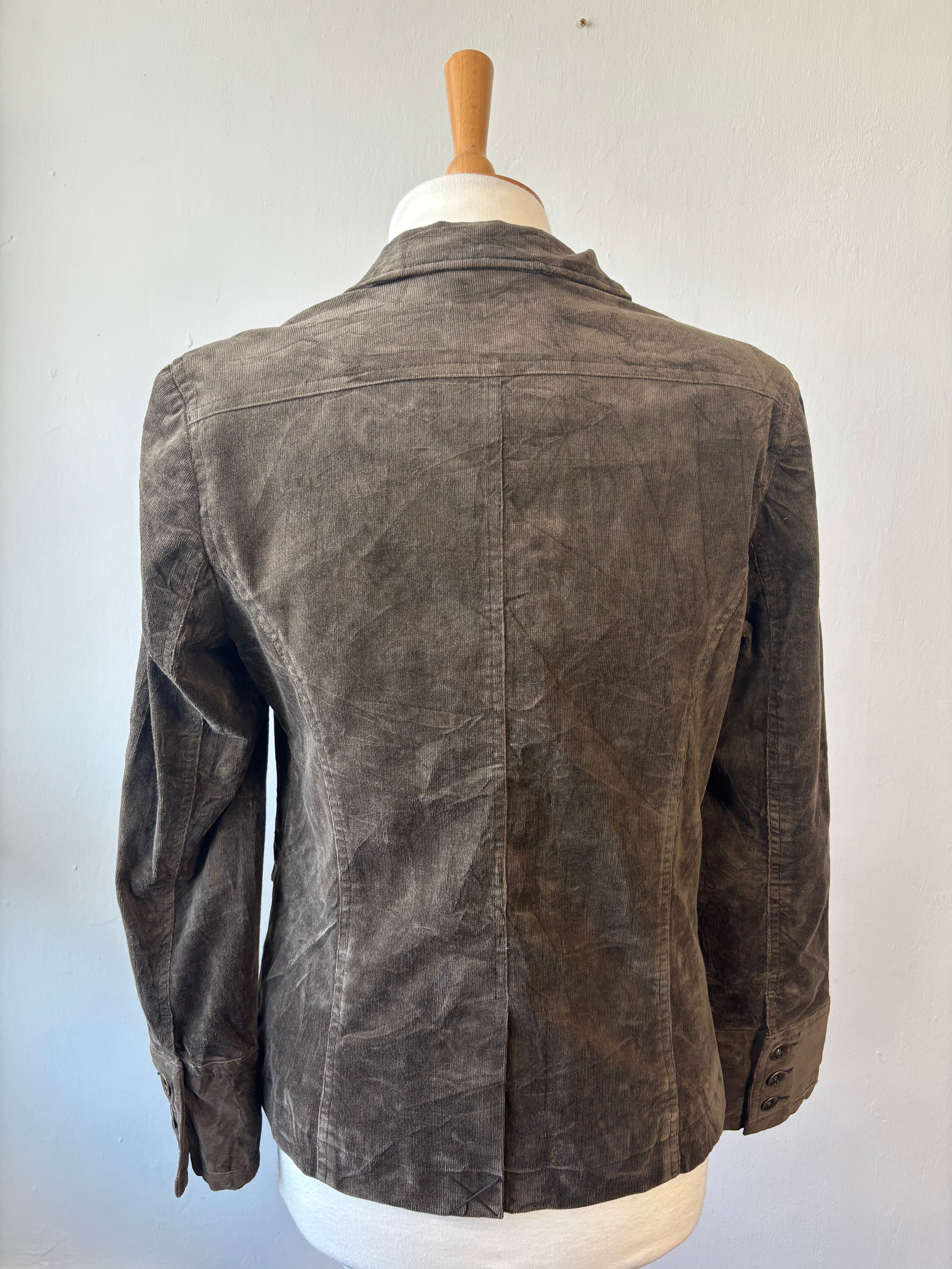 Vintage Brown Corduroy Blazer – Lady Hathaway – Paris Find
