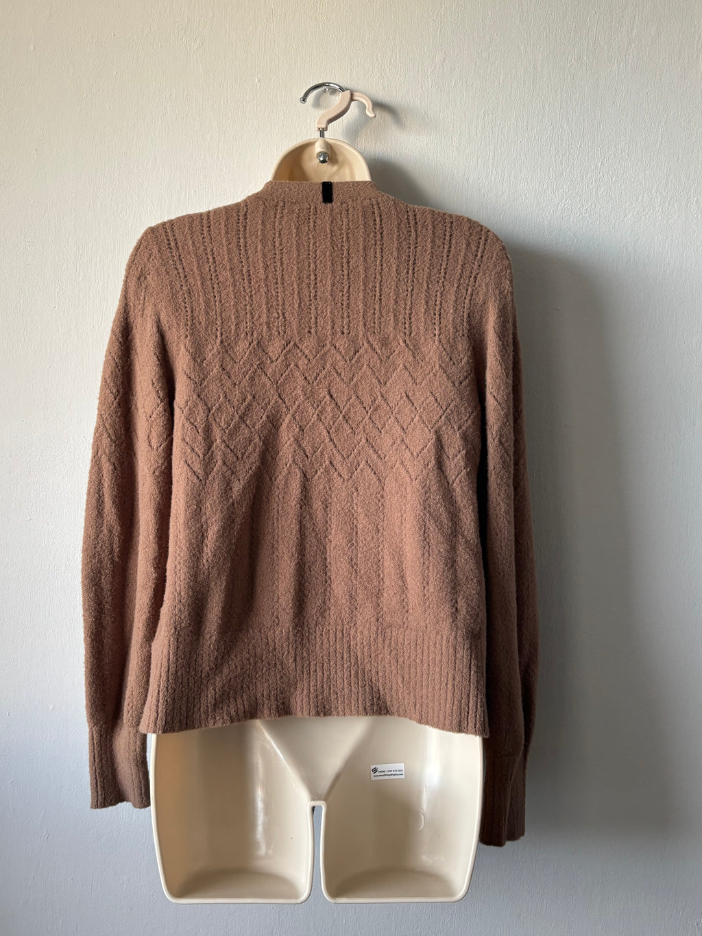 Per Una Vintage-Style Textured Tie-Front Cardigan – UK 10
