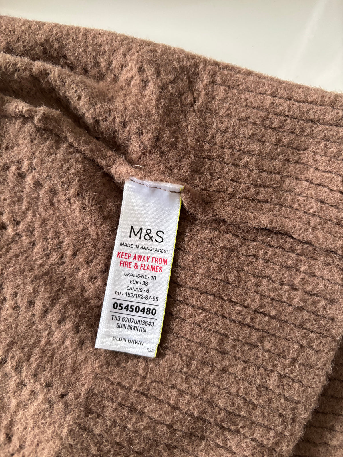 Per Una Vintage-Style Textured Tie-Front Cardigan – UK 10