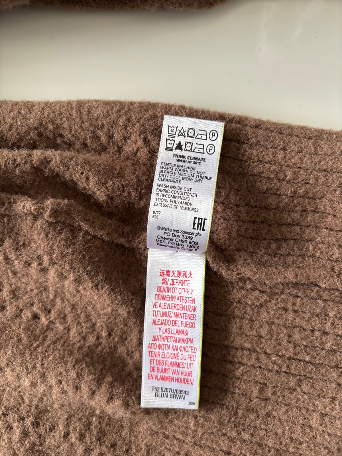 Per Una Vintage-Style Textured Tie-Front Cardigan – UK 10