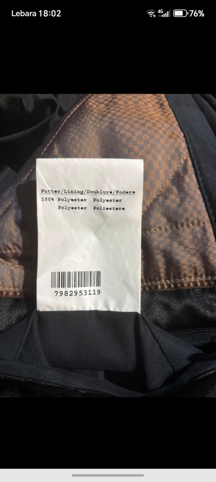 Bugatti Relax Men’s Quilted Jacket – Charcoal | Size 38R