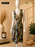 Jigsaw Silk Versailles Wrap Dress Size 16 - BNWT RRP £198 - Multicolour Floral Tea Dress