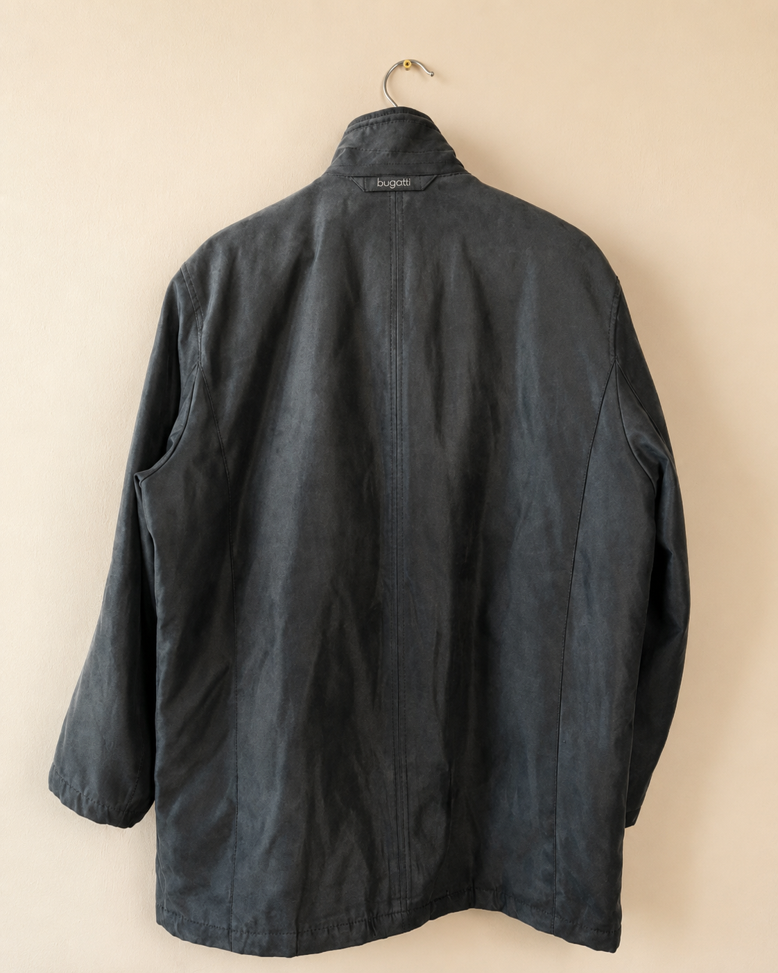 Bugatti Relax Men’s Quilted Jacket – Charcoal | Size 38R
