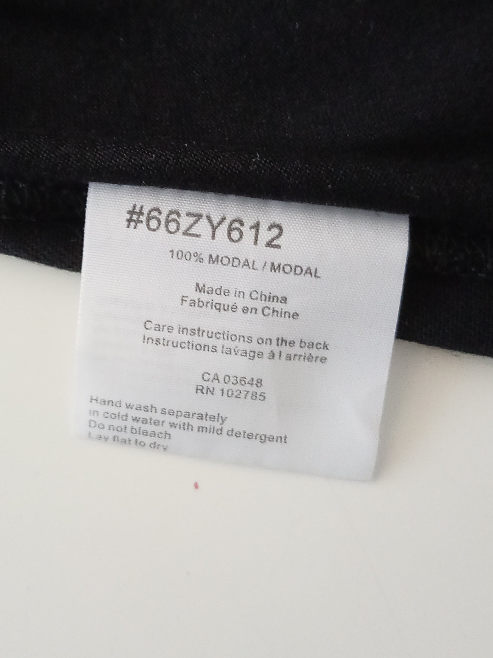 Sandra Andrelozzi Black Embellished Modal Tunic Top – Size M