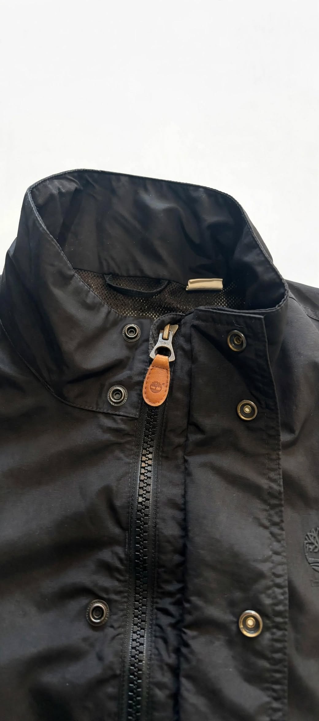 Timberland Waterproof Jacket Mens L / Large Navy — Mesh Lined — Established 1973