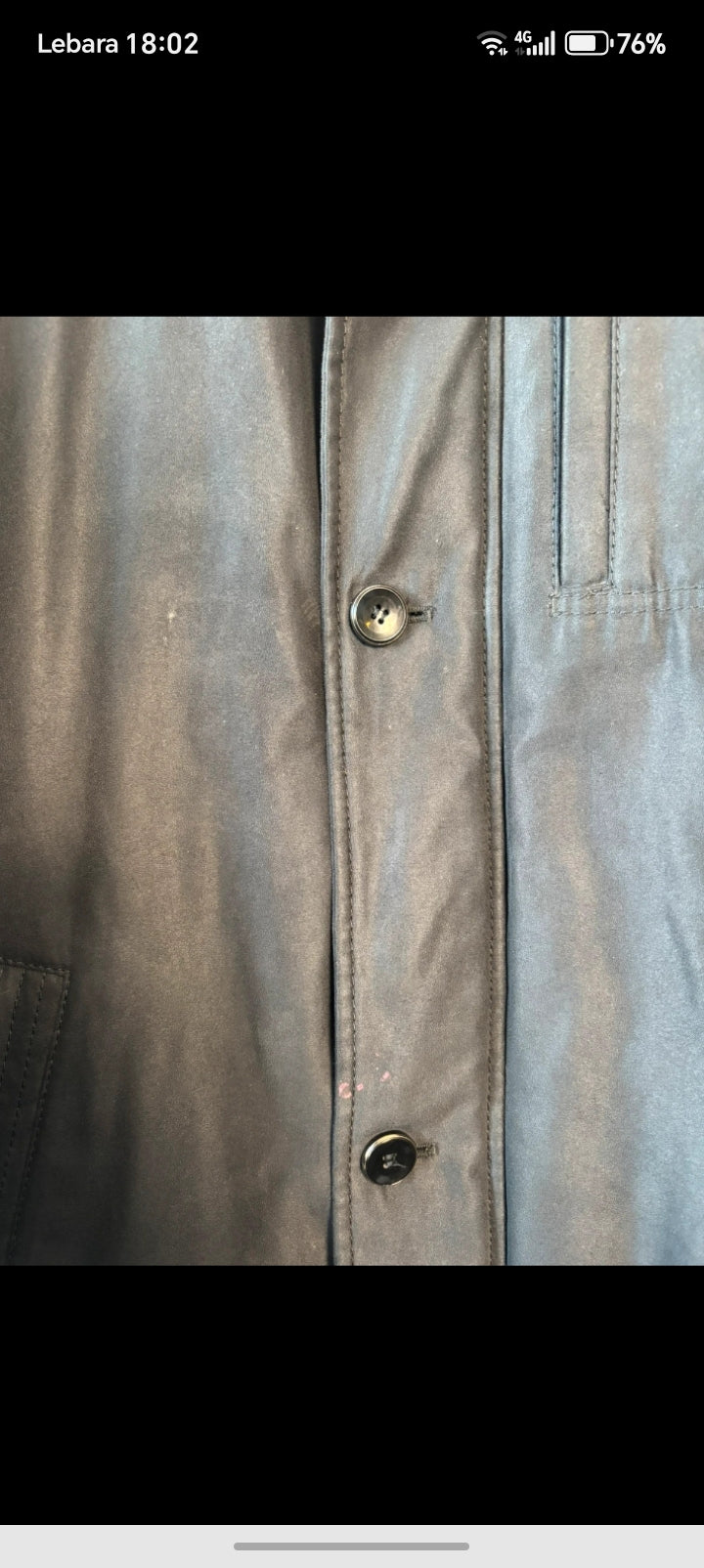 Bugatti Relax Men’s Quilted Jacket – Charcoal | Size 38R