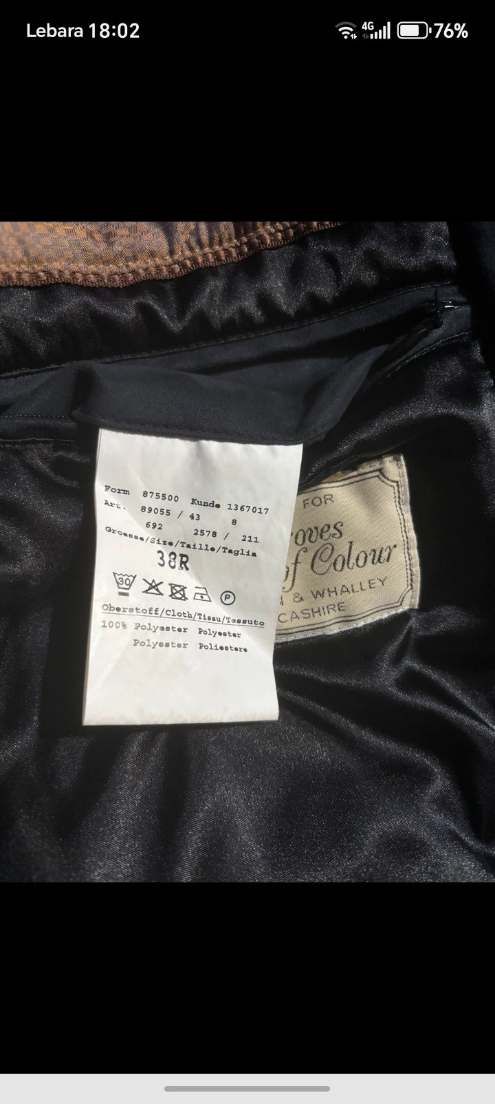 Bugatti Relax Men’s Quilted Jacket – Charcoal | Size 38R